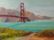 Golden Gate Bridge plein air